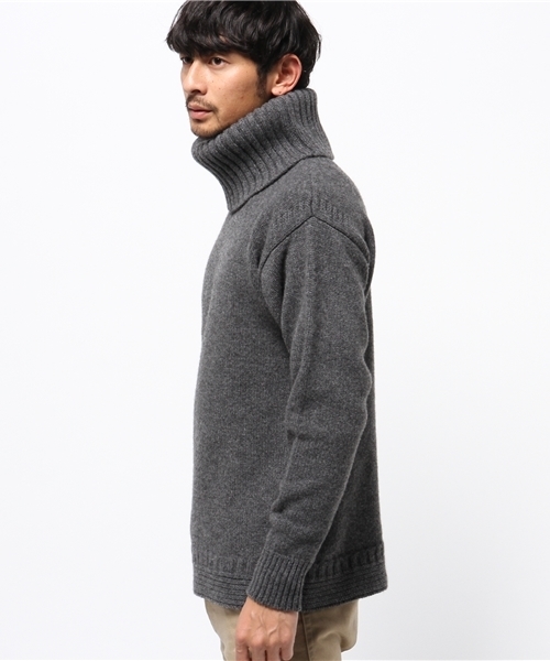 BATONER（バトナー）の「BATONER: ウール/カシミヤ タートルネック