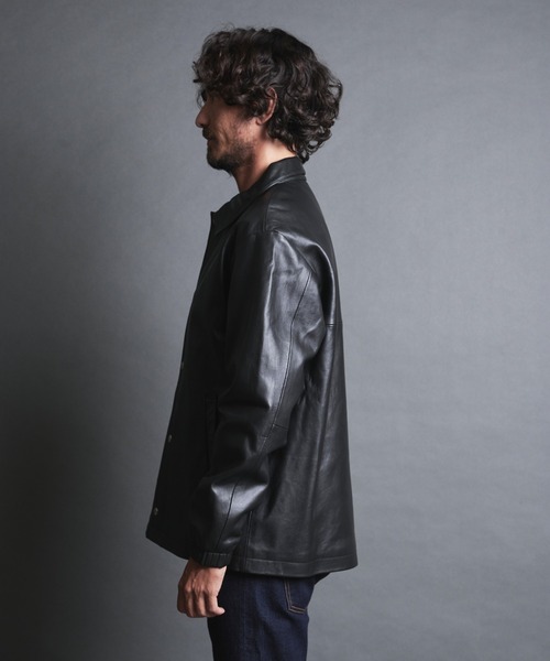 Magine（マージン）の「LAMB LEATHER COACH JKT:ラムレザー コーチ