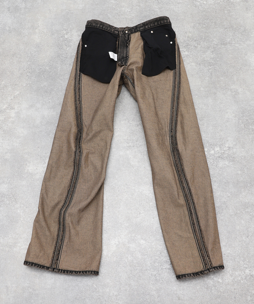 NVRFRGT / ネヴァーフォーゲット】3D TWISTED JEANS MF.BLACK（デニム