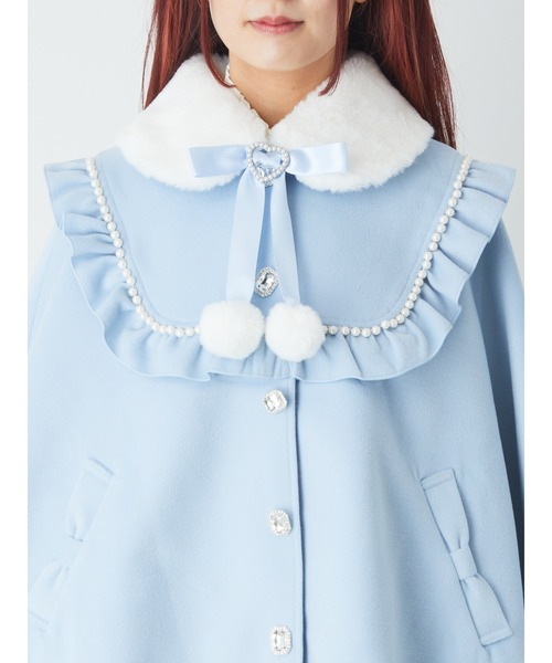 Ank Rouge（アンクルージュ）の「リボンポケットケープコート（その他