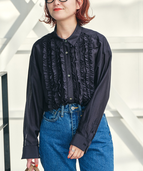 Spick & Span（スピックアンドスパン）の「コットンシルクフロント