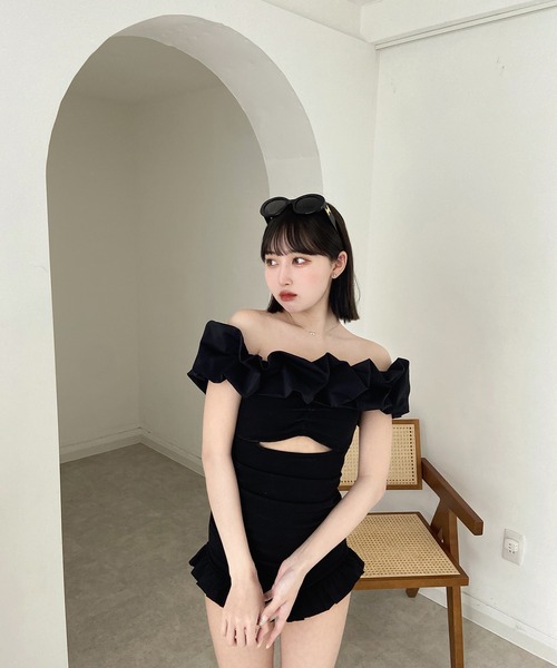 RiLi（リリ）の「ボリュームフリル2way水着【RL】（水着）」 - WEAR