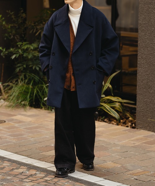 epnok（エプノック）の「Double Breasted Half Coat/ダブルブレスト