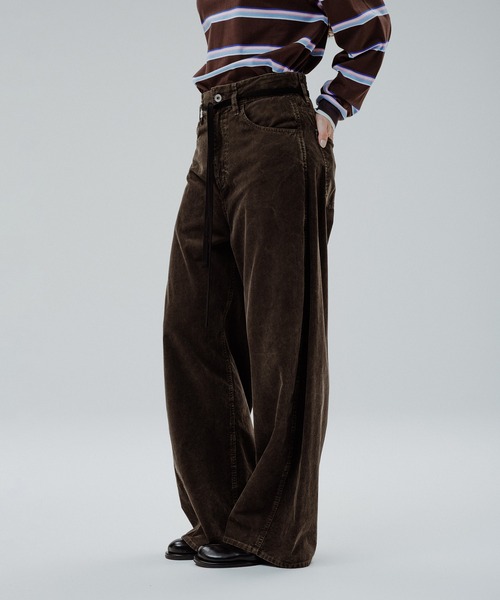 新色追加】ガーメントダイコーデュロイパンツ（その他パンツ）｜ADAM