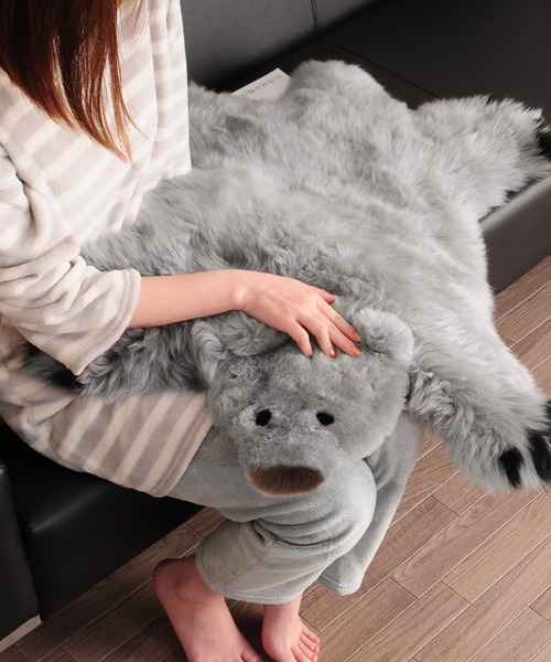 ムートンファーシロクマラグ（ラグ/マット）｜sankyo shokai