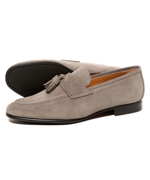 セール】Berwick バーウィック タッセル ローファー 5094 ゴム×レザー