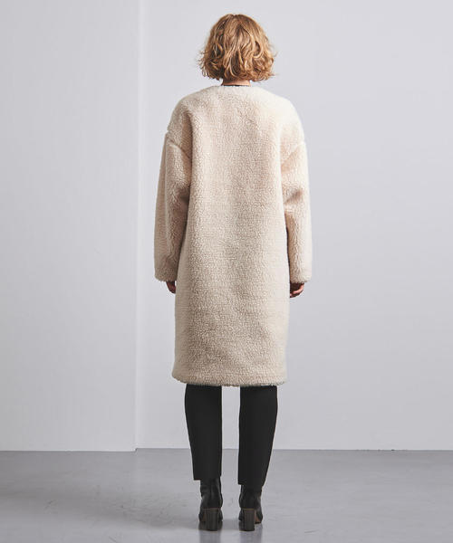 HYKE（ハイク）の「＜HYKE（ハイク）＞ ボア ロングコート