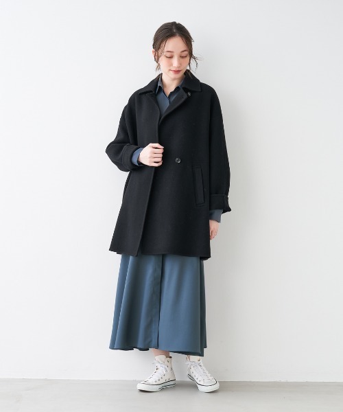 MICA&DEAL（マイカ＆ディール）の「ウールリバーコート（ピーコート