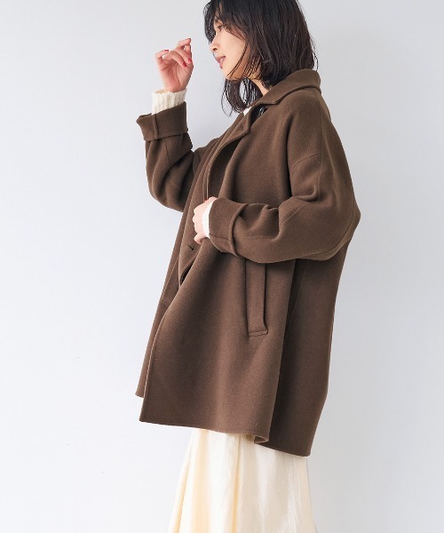 MICA&DEAL（マイカ＆ディール）の「ウールリバーコート（ピーコート