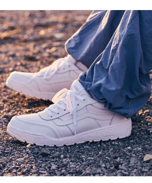 VANS ヴァンズ TYSON タイソン V8610 L.WHITE/WHITE（スニーカー