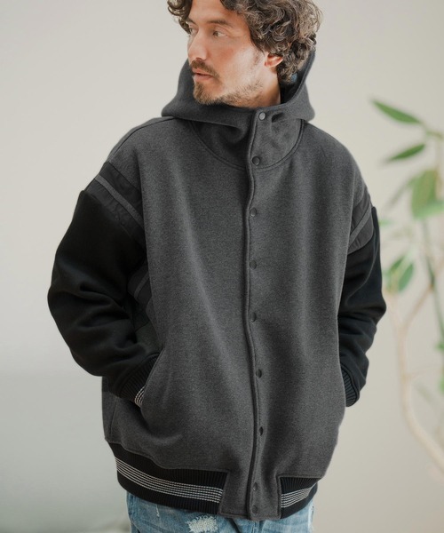 CAMBIO（カンビオ）の「mj9333-Back Brushed Sweat Hooded Studium