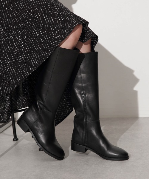 REMME（レメ）の「REMME/ベーシックロングブーツ（ブーツ）」 - WEAR
