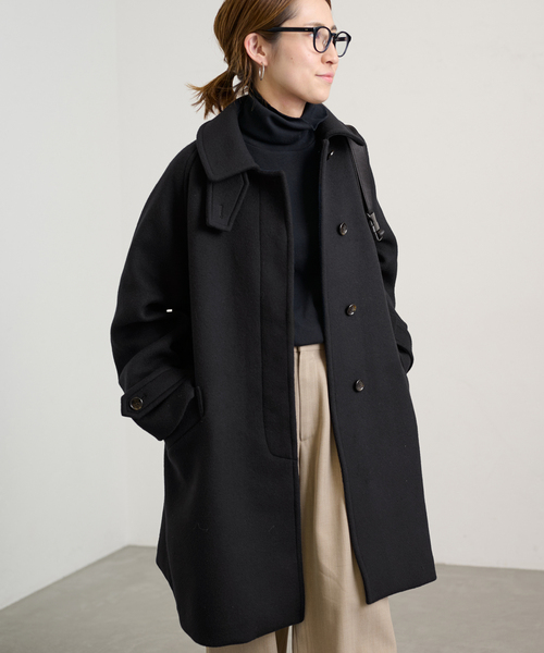 FRAMeWORK（フレームワーク）の「ラムウールMIXシャルムバルカラー