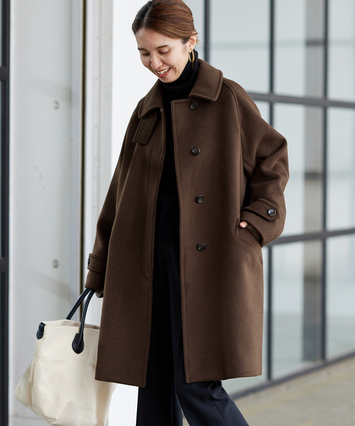 FRAMeWORK（フレームワーク）の「ラムウールMIXシャルムバルカラー