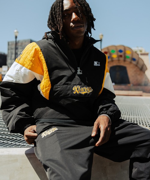 STARTER（スターター）の「XLARGE×STARTER HALF ZIP JACKET（ブルゾン