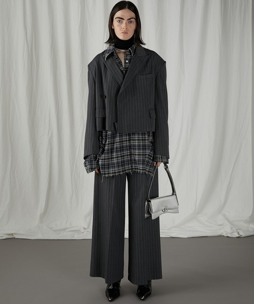 PRANK PROJECT（プランクプロジェクト）の「ダメージチェックシャツ