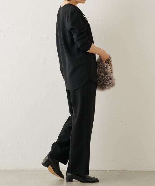 Whim Gazette（ウィムガゼット）の「ダブルクロスプルオーバー（シャツ