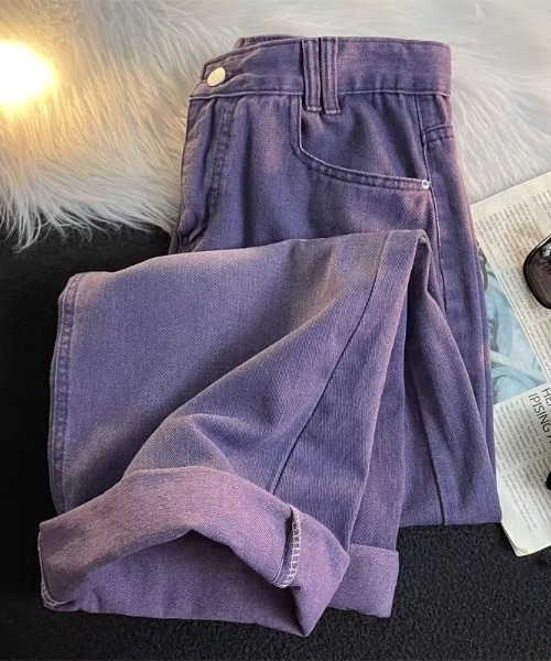 B.R.U（ブル）の「パープルデニムパンツ（デニムパンツ）」 - WEAR