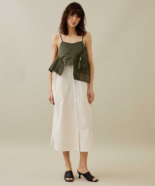 UN3D./アンスリード】MA-1キャミソール（キャミソール）｜UN3D