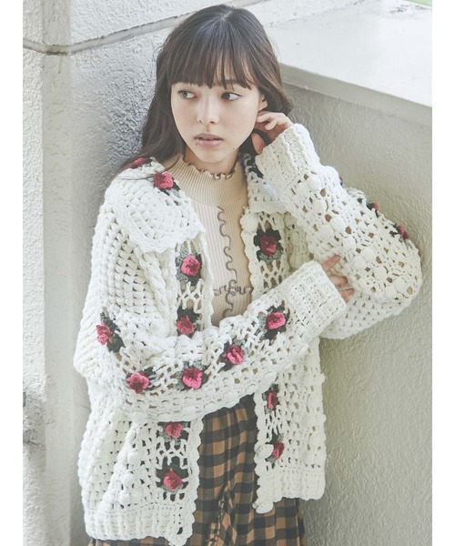 merry jenny（メリージェニー）の「クロシェカーディガン