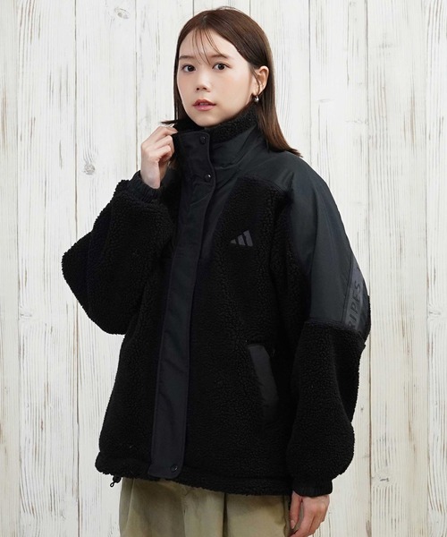 adidas（アディダス）の「adidas/アディダス ボアジャケット CQ650