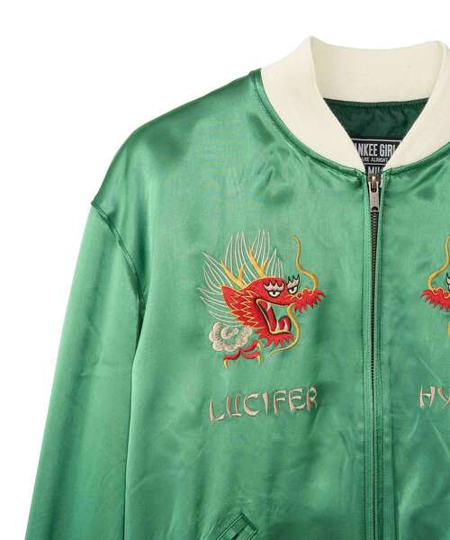 DRAGON LADY TOUR刺繍 スカジャン（ブルゾン）｜HYSTERIC GLAMOUR