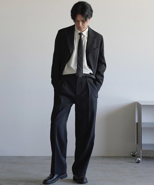 HIGH TWIST PE CLASSIC SUIT（スーツセット）｜WYM LIDNM（ウィム バイ