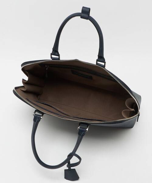 レザー ラウンド ブリーフケース（ビジネスバッグ）｜UNITED ARROWS