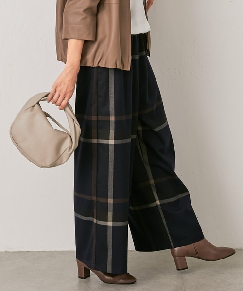 BEARDSLEY（ビアズリー）の「チェックパンツ：低身長・高身長