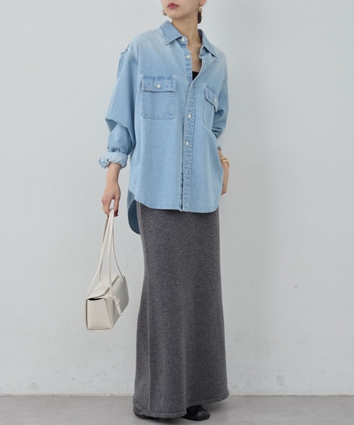 セール】デニムシャツ（シャツ/ブラウス）｜GALLARDAGALANTE（ガリャル