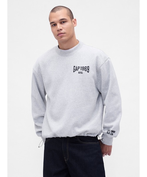 セール】ヴィンテージソフト オーバーサイズ GAPロゴ スウェットシャツ