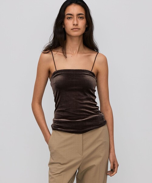 BACCA（バッカ）の「inner piece ベロアジャージー カップイン