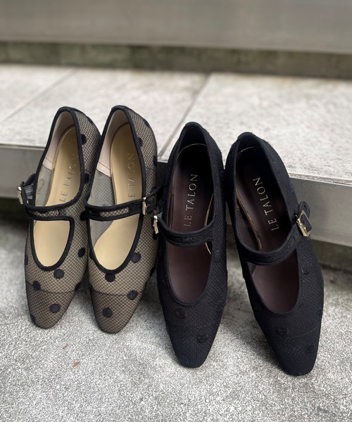 セール】ドットチュールメリージェーン（その他シューズ）｜LE TALON