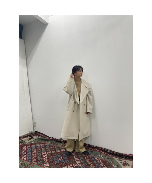 BLACK BY MOUSSY（ブラックバイマウジー）の「big collar coat（ビック