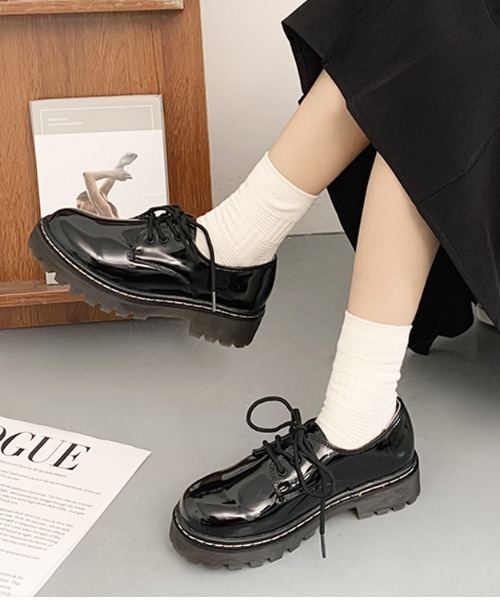 セール】厚底 レースアップ マニッシュシューズ 1861（ドレスシューズ