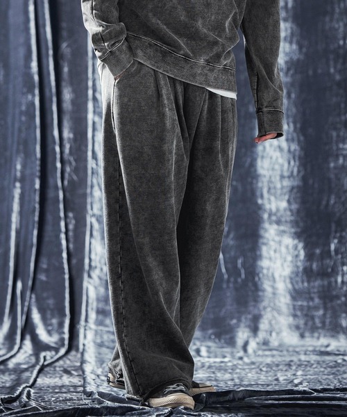 セール】mp12734-Vintage texture sweat pants スウェットパンツ