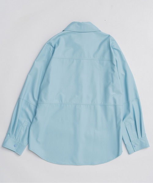 Vegan Leather Tie Shirt / ヴィーガンレザーネクタイシャツ（シャツ