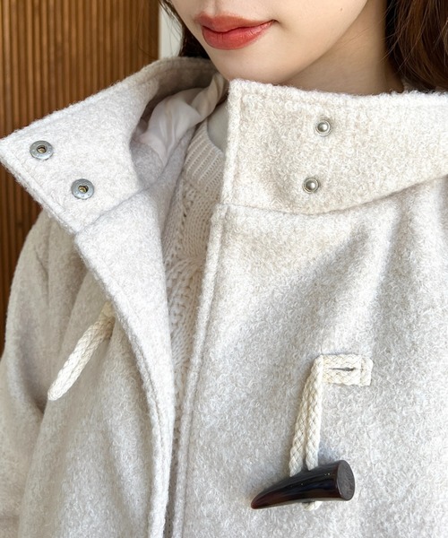 moment+（モーメントプラス）の「リングフェイクウールショート