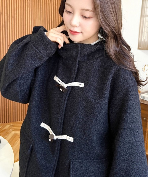 moment+（モーメントプラス）の「リングフェイクウールショート