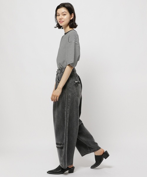 niko and（ニコアンド）の「【NKJ 2025AW】REMAKE BARREL DENIM