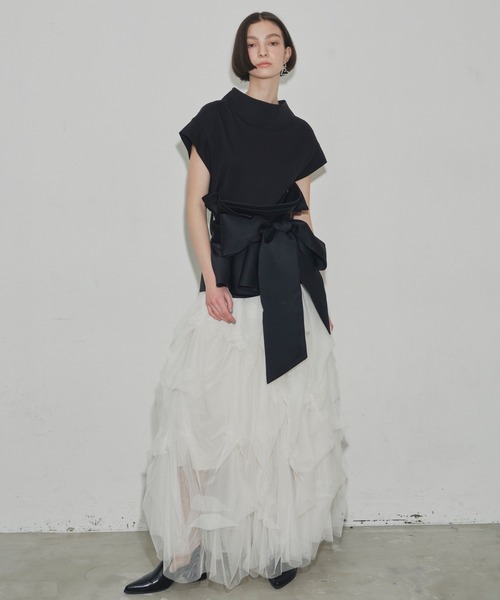 セール】ボリュームサークルリボンベルト（ベルト）｜LA BELLE ETUDE