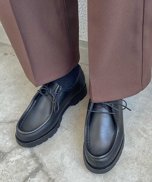 レア KLEMAN パドレ 40 チロリアンシューズ ネイビー レアカラー 楽天