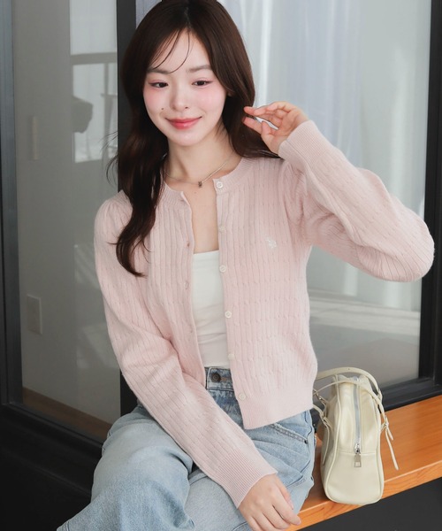 ホワイト 2way S MERCURYDUO POLO別注シャツレイヤード風ケーブル