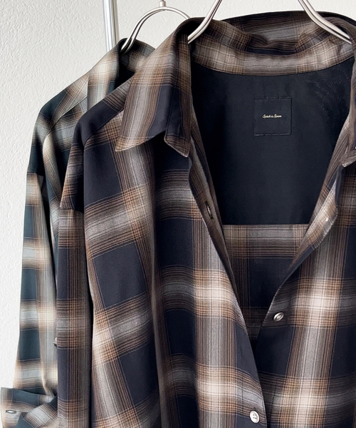 Spick & Span（スピックアンドスパン）の「TRツイルチェックシャツ