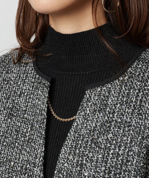 JUSGLITTY（ジャスグリッティー）の「ツイードジャンスカ（ワンピース