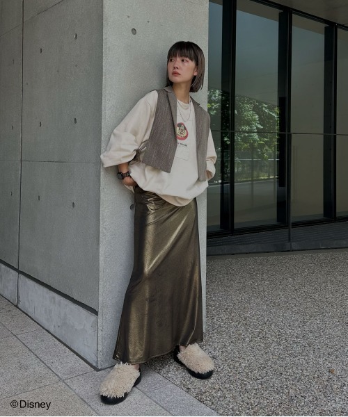 Ameri（アメリ）の「Disney MICKEY TAG SWEAT TOP（スウェット）」 - WEAR