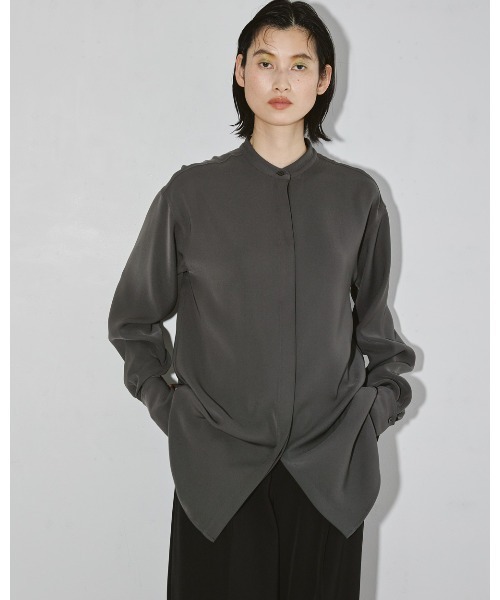 TODAYFUL（トゥデイフル）の「シルキーオーバーシャツ（シャツ