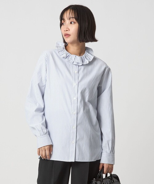 セール】【別注】＜dahl'ia＞フリル エンブロイダリー ブラウス