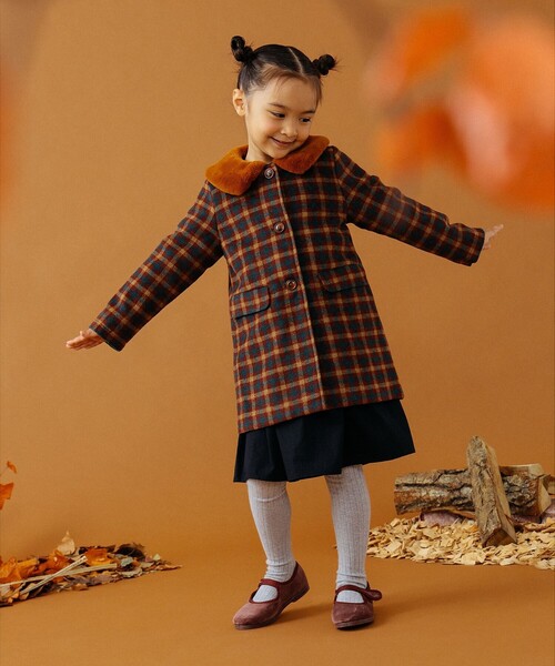 BEAMS B:MING by BEAMS チェック柄ジャケット ワンピース2点セット