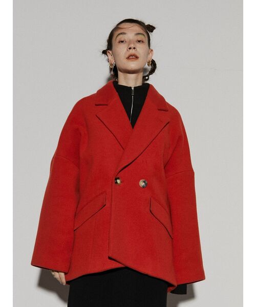 UN3D.（アンスリード）の「DOLMAN MIDDLE WOOL CT / ドルマンミドル